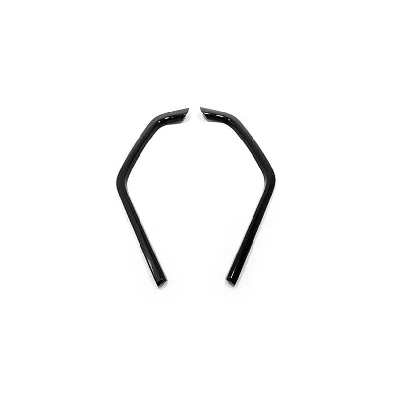 Lanliuhui Store Kompatibel mit RAV4 2019–2024, Mittelgitterverkleidung, Mittelrahmen-Modifikation, Frontstoßstangendekoration, Autozubehör(Black) von YASTOOLS