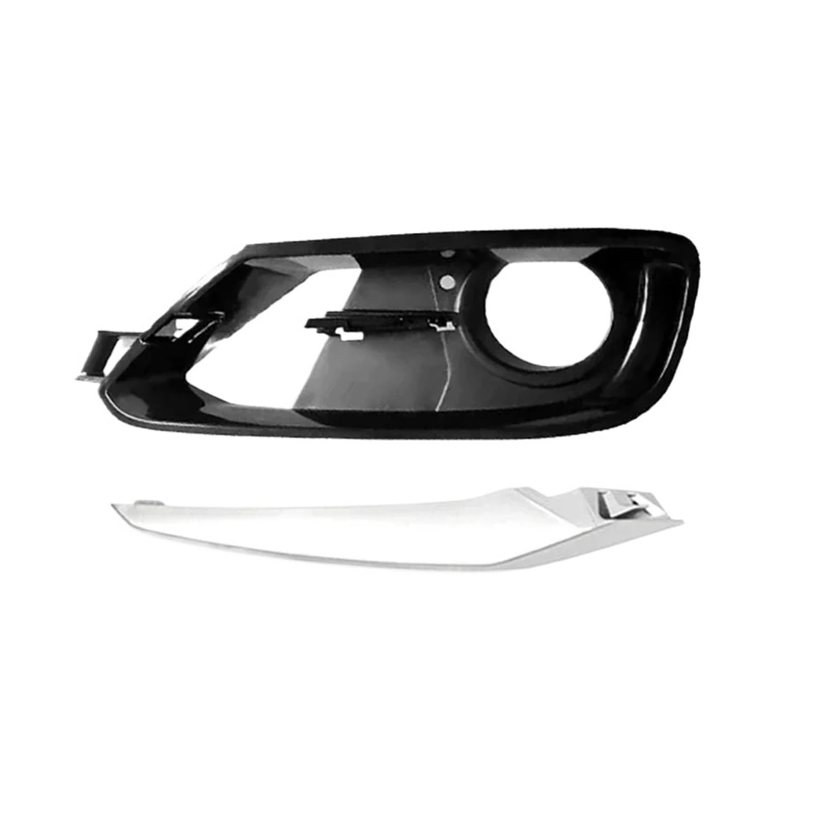 Lanliuhui Store Nebelscheinwerferabdeckung, Stoßstangengrill, Blendenabdeckung, kompatibel mit B*MW F30 F31 328i 335i Sport Line 51117300739 51117293105(Left side) von YASTOOLS