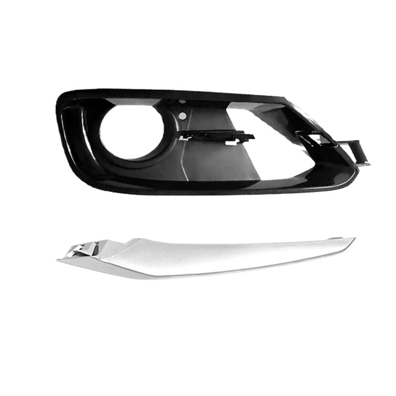 Lanliuhui Store Nebelscheinwerferabdeckung, Stoßstangengrill, Blendenabdeckung, kompatibel mit B*MW F30 F31 328i 335i Sport Line 51117300739 51117293105(Right side) von YASTOOLS
