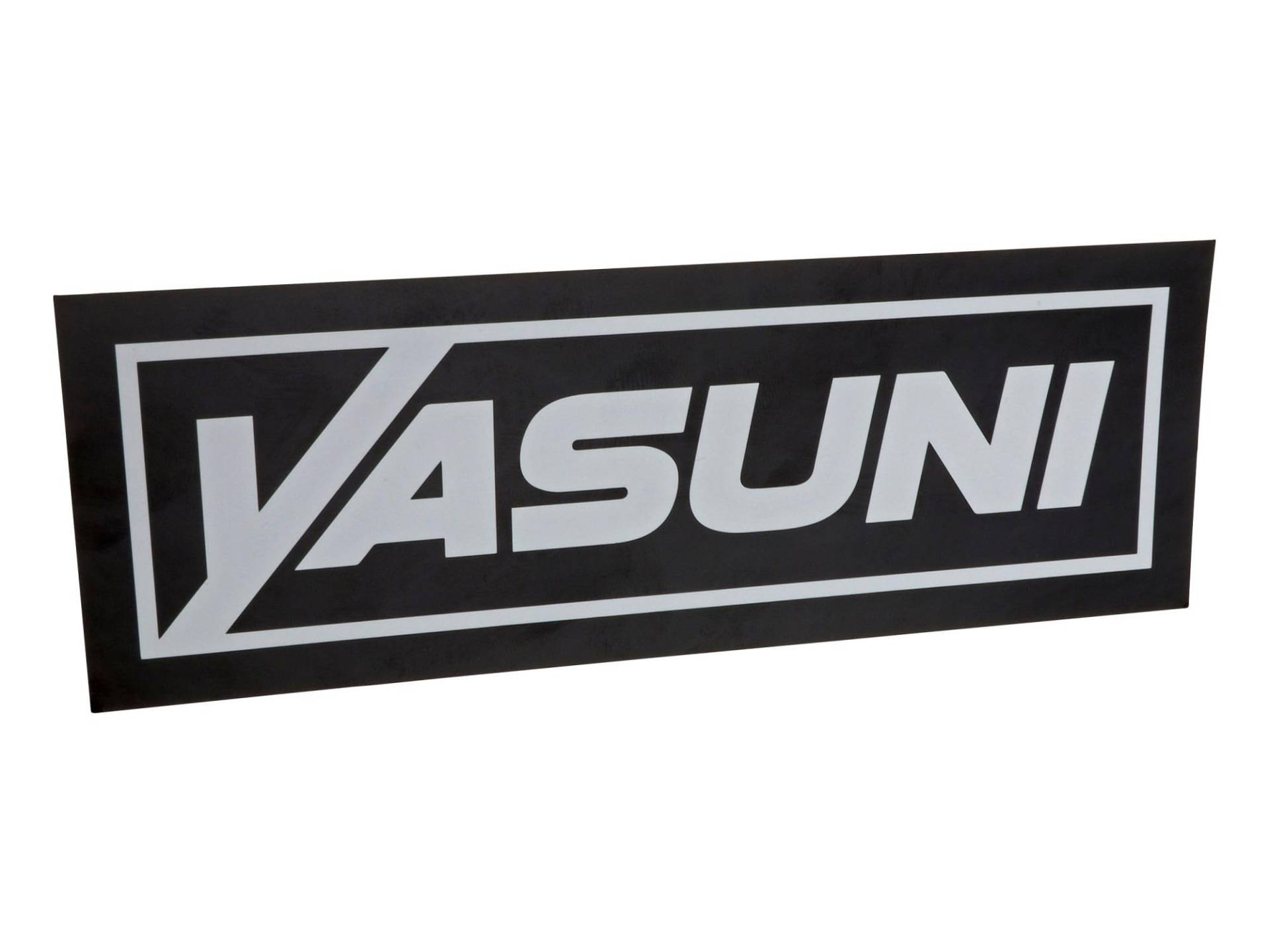 YASUNI Motorrad-Aufkleber Endschalldämpfer 17cm x 3,8cm Schwarz Vinyl Outdoor Metall YASUNI Motorrad-Aufkleber Endschalldämpfer 17cm x 3,8cm Schwarz Vinyl Outdoor Metall von YASUNI