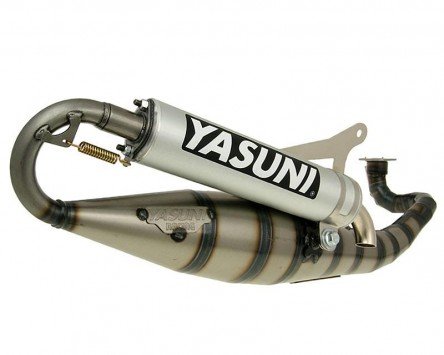 Auspuff YASUNI Carrera 16/07 Aluminium - MBK Mach G 50 LC von YASUNI