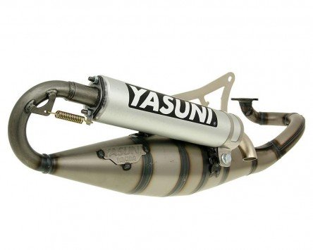 Auspuff YASUNI Scooter R Aluminium - YAMAHA Jog R 50 AC (Luft) Typ:SA22 von YASUNI