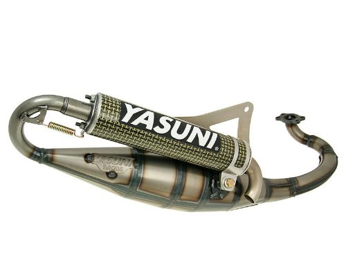 Auspuff YASUNI Scooter R Carbon/Aramid - Derbi-Atlantis 50 AC ->2002 [Derbi Motor] von YASUNI