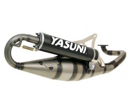 Auspuff YASUNI Scooter R Carbon - BENELLI K2 50 LC Typ:BA01 von YASUNI