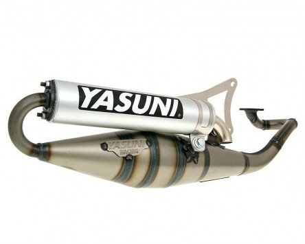 Auspuff YASUNI Scooter Z Aluminium - BENELLI Pepe 50 (-2003) (Mineralli-Motor) Typ:PJ von YASUNI