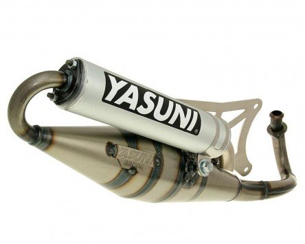 Auspuff YASUNI Scooter Z Aluminium - DERBI Atlantis 50 LC (Piaggio Motor) ab 2002 von YASUNI