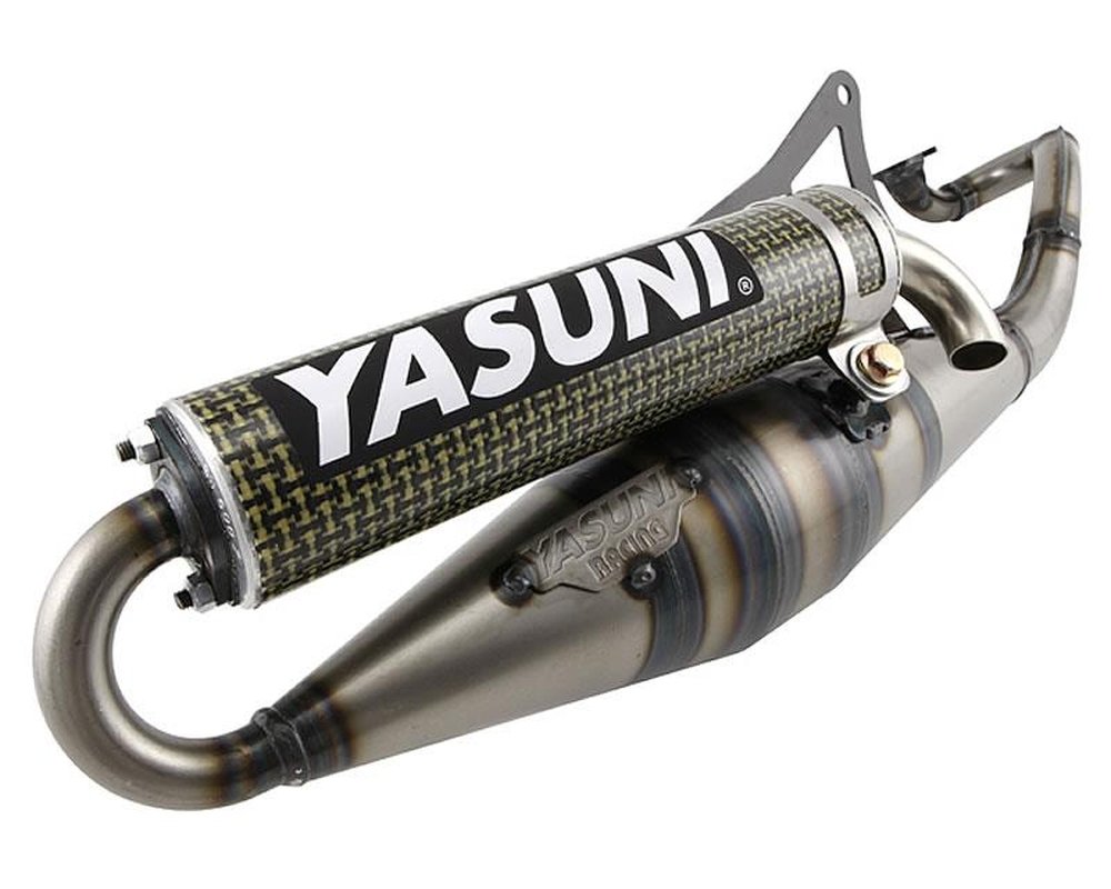 Auspuff YASUNI Scooter Z Aramid - YAMAHA Jog RR 50 LC (wasser) Typ:SA22 von YASUNI