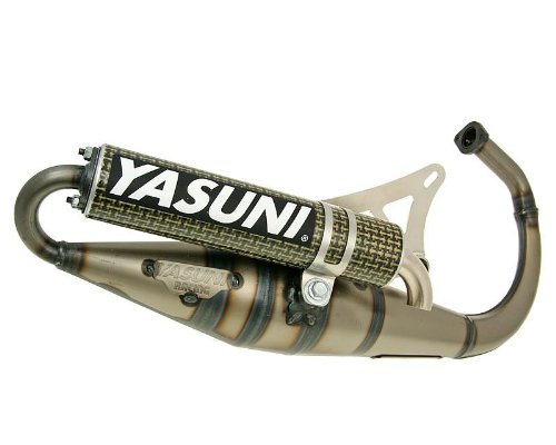 Auspuff YASUNI Scooter Z Carbon/Aramid - APRILIA Amico 50 (1991-1992) Typ:GC oder HV von YASUNI
