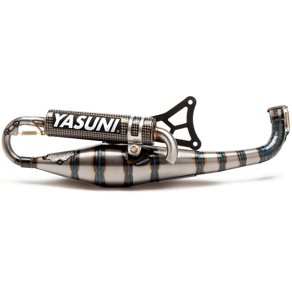 Auspuff Yasuni Carrera 30 gelb Carbon für Minarelli liegend Auspuff Yasuni Carrera 30 gelb Carbon für Minarelli liegend von YASUNI