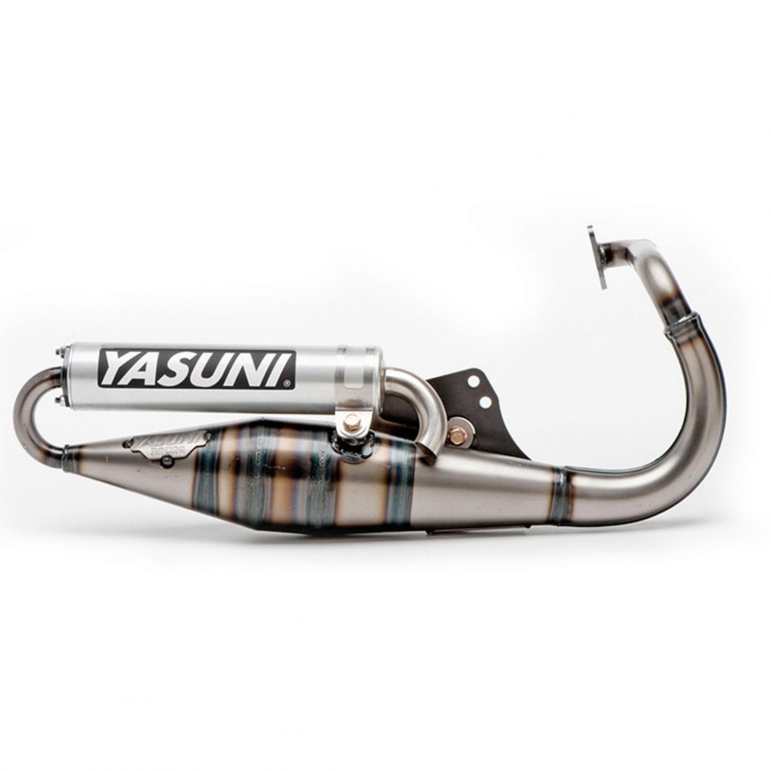 Auspuff Yasuni Scooter Z Aluminium für Peugeot stehend von YASUNI