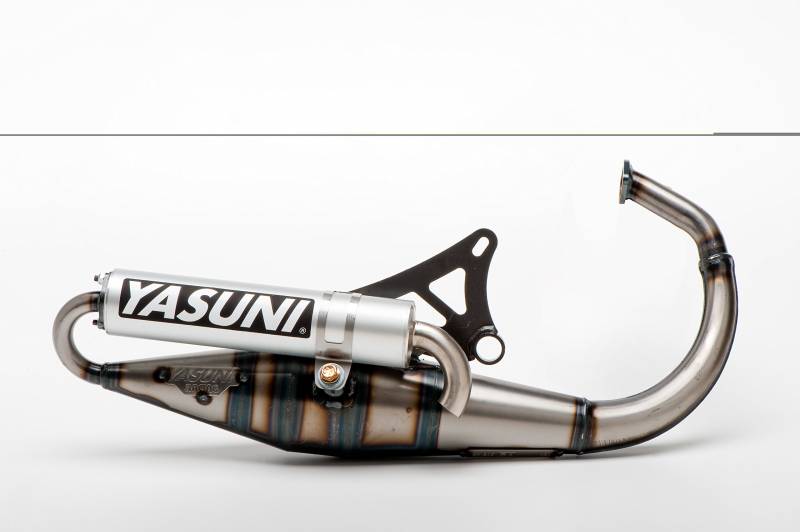 YASUNI Auspuff Scooter Z Aluminium für Minarelli stehend von YASUNI