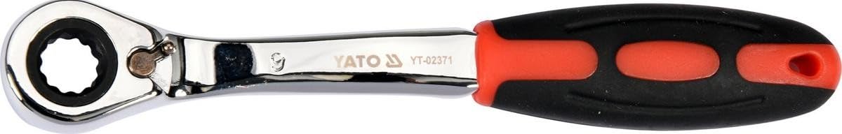 YATO Bit-Umschaltknarre YT-02371 Chrom-Vanadium-Stahl von YATO