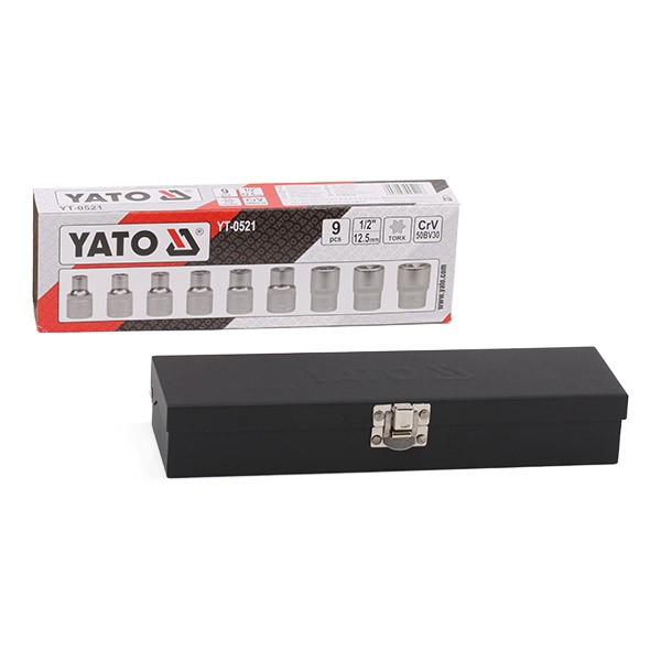 YATO Steckschlüsseleinsatz-Set  YT-0521 von YATO
