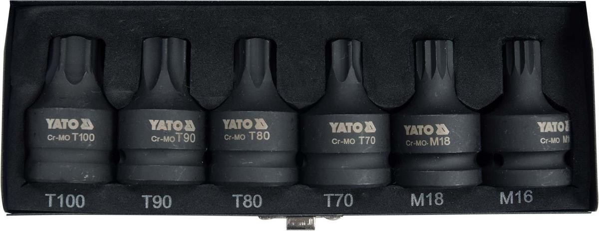 YATO Steckschlüsseleinsatz-Set YT-10653 YATO Steckschlüsseleinsatz-Set YT-10653 von YATO