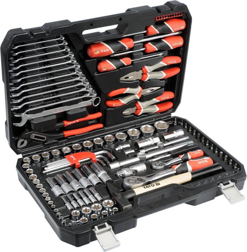 YATO Werkzeugset  YT-38901 Werkzeugsatz,Steckschlüsselsatz,Werkzeug Set,Werkzeug Kit von YATO