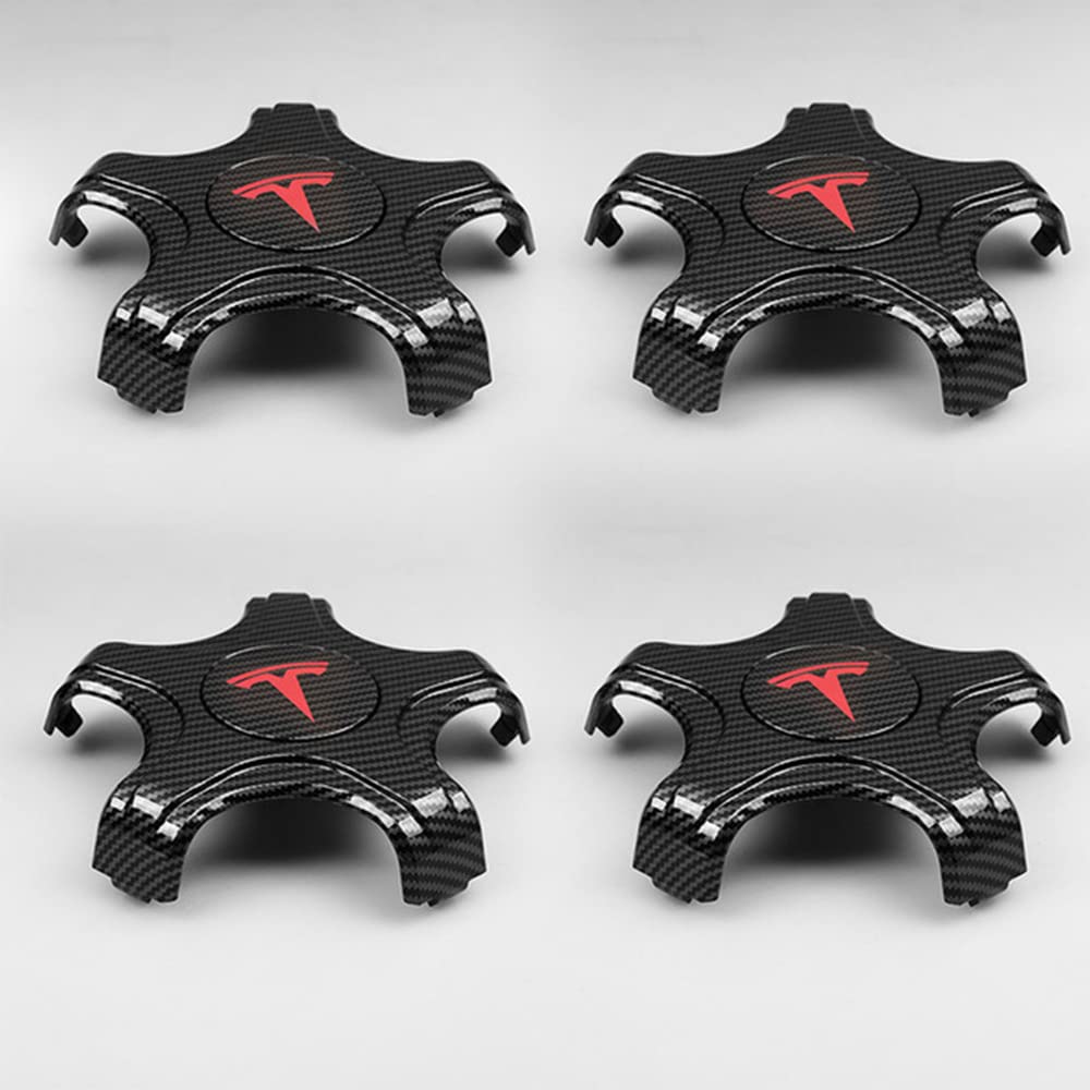 4 Stück Felgendeckel für Tesla Model 3 175mm, Nabenkappen Radnabenkappen Wasserdicht Staubdicht Radzierblende,C 4 Stück Felgendeckel für Tesla Model 3 175mm, Nabenkappen Radnabenkappen Wasserdicht Staubdicht Radzierblende,C von YAWEIFEN