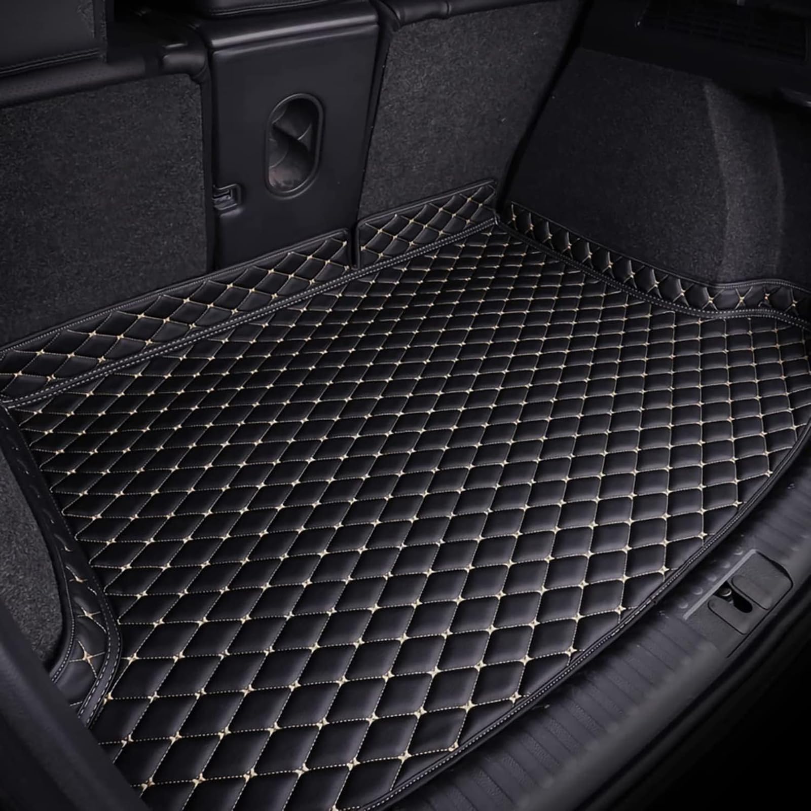 Auto Kofferraum schutzmatte,für Hyundai Tucson Hybrid/Plug-in Hybrid 2021-2022 2023 rutschfest Kratzfestem Auto Kofferraumwanne Kofferraummatten,B von YAZGAN