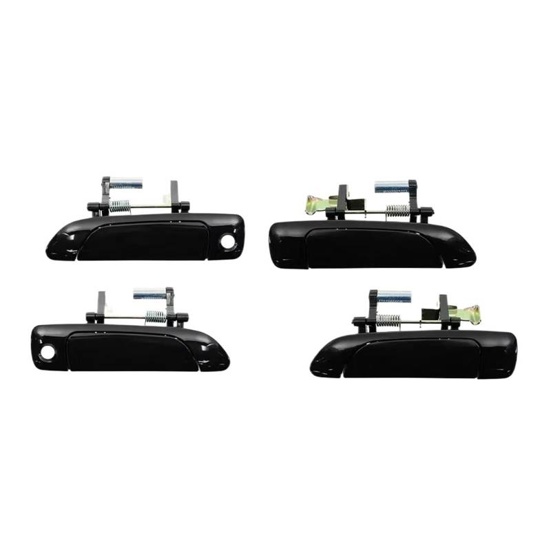 Außentürgriff Für 2001 2002 2003 2004 2005 Für Civic 4 Teile/los Vorne Und Hinten Außen Außen Türgriffe Set Schwarz von YBCVEPQ