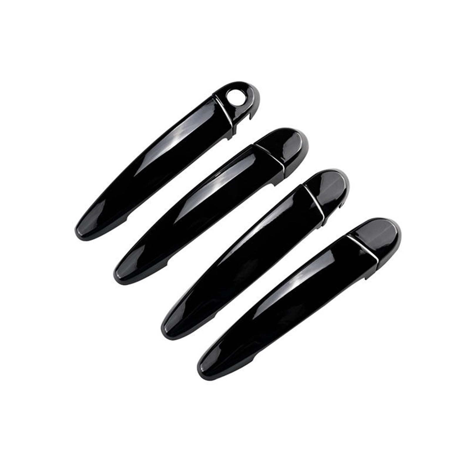 Außentürgriff Für BMW 1 3er-Reihe Für X1 Für X3 Für X4 Für X5 Für X6 F20 F30 E90 E92 E93 E84 F25 F26 E70 E71 Auto-Innentürgriff-Zugabdeckungsverkleidung(Bright Black) von YBCVEPQ