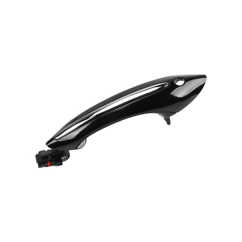 Außentürgriff Für BMW F02 F10 F06 F07 5 6 7 Serie Auto Außen Komfort Zugang Türgriff Keyless Go Ersatz(Black Front Left B) von YBCVEPQ