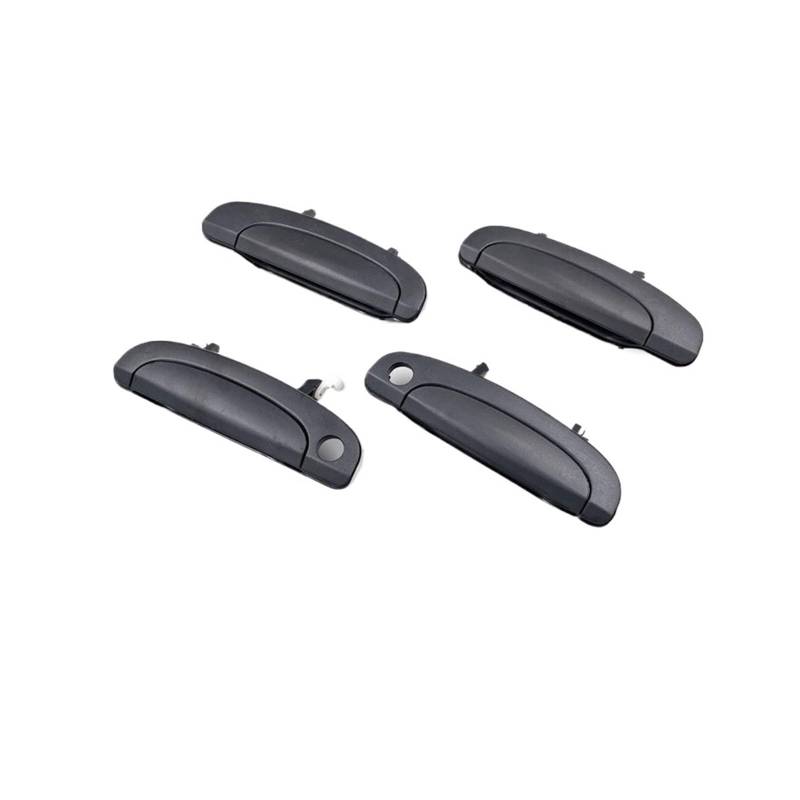 Außentürgriff Für Hyundai Für Getz 2002-2012 Vorder- Und Hintertür Außengriff Schwarz(1 Lot 4 Doors) von YBCVEPQ