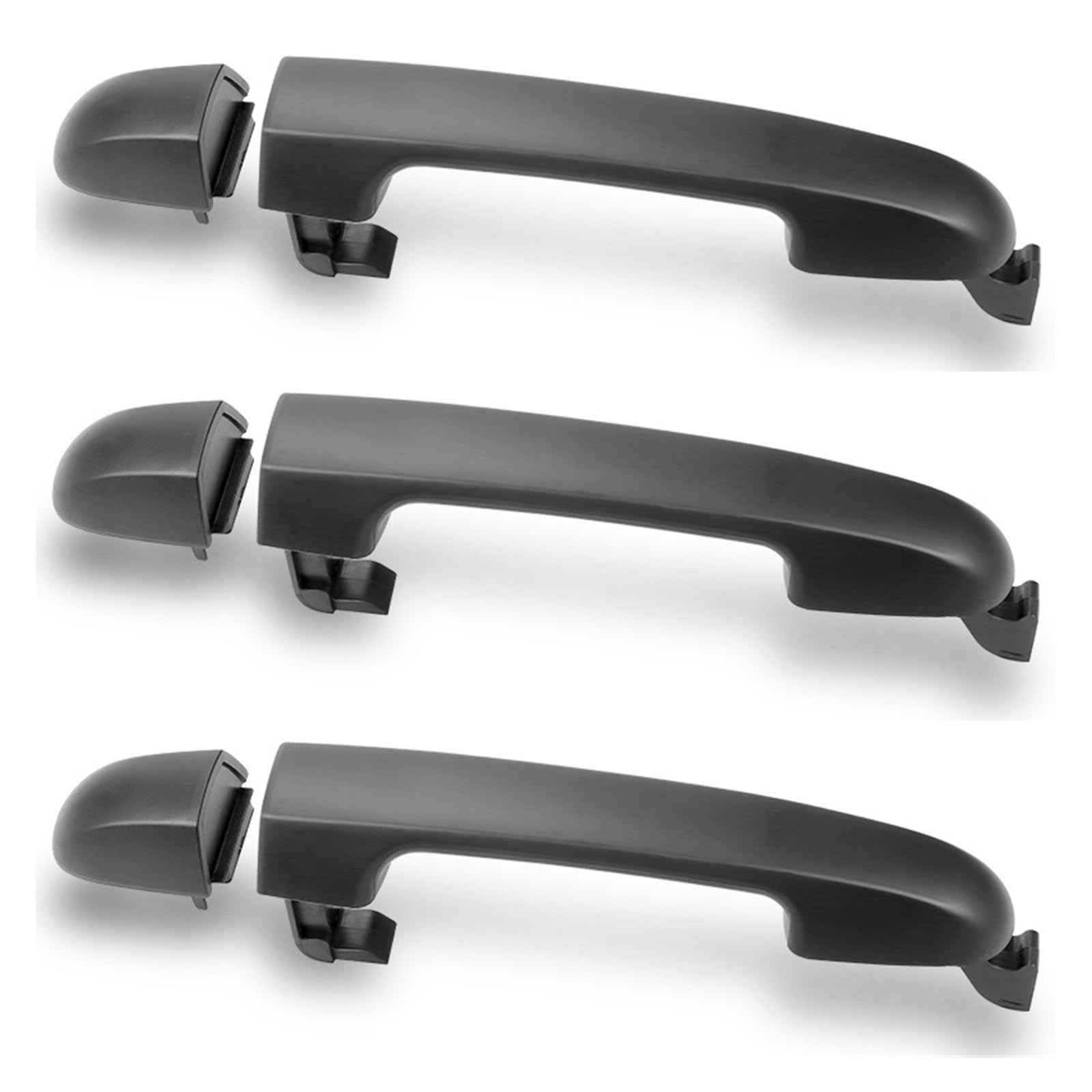 Außentürgriff Für Hyundai Für I20 Für PB Series1 2009-2012 Series2 2012-2015 Außentürgriff 5-Türer Luke Grundiert Schwarz Auto Ersetzen(3X no Keyhole) von YBCVEPQ