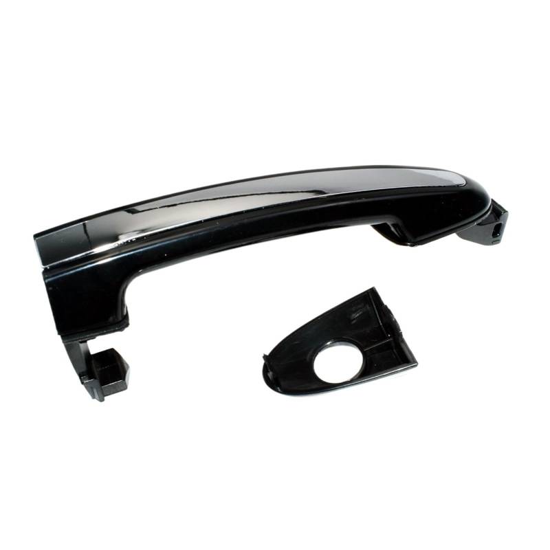Außentürgriff Für Hyundai Für Santa Für Fe 2007-2012 Chrom Schwarz Äußere Türgriff 826512B000 826612B000 836512B000(Front Left) von YBCVEPQ