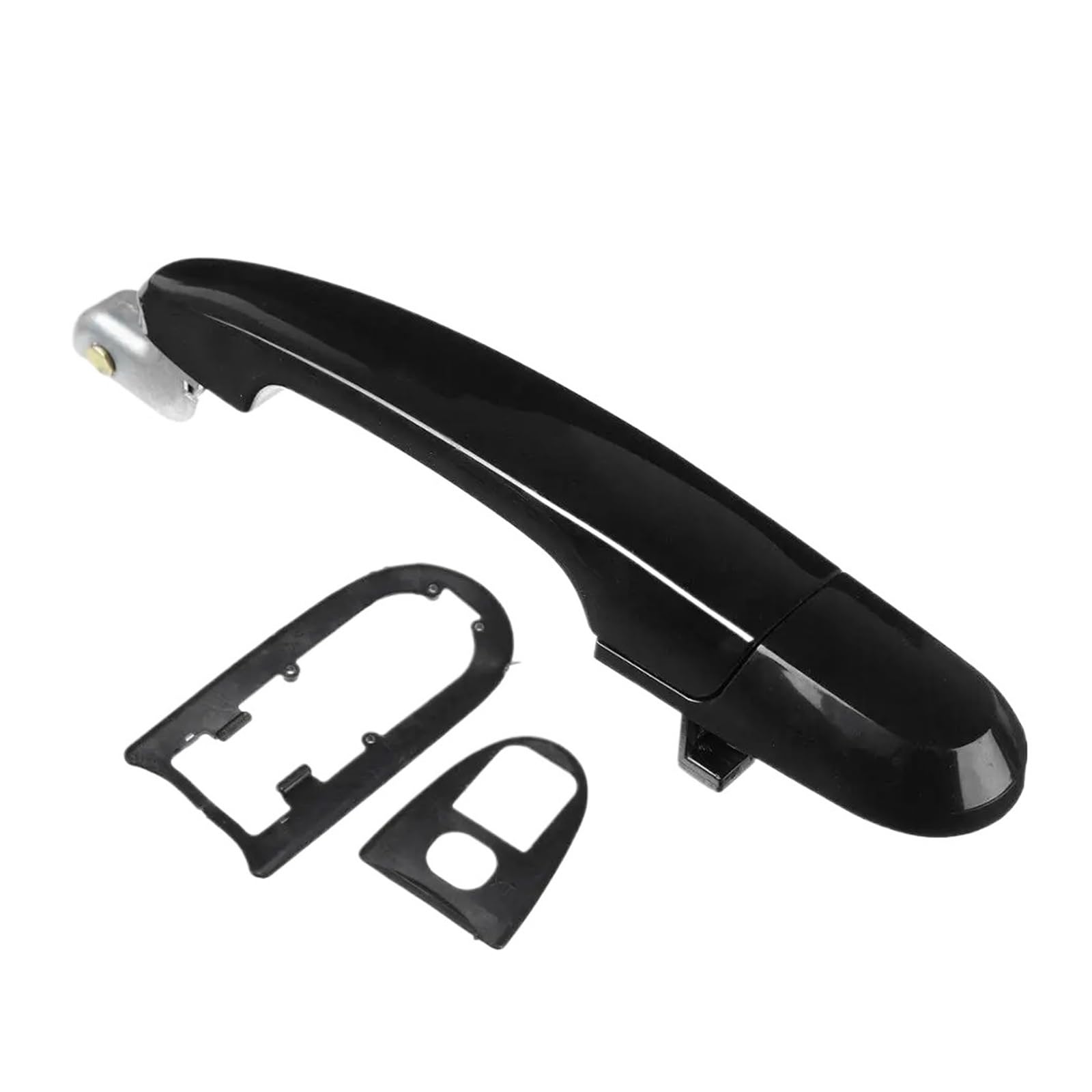 Außentürgriff Für Hyundai Für Tucson 2005-2009 ABS Kunststoff 83660-2E000 Hinten Rechts Schwarz Auto Außen Außerhalb Tür Griff(Rear Left) von YBCVEPQ