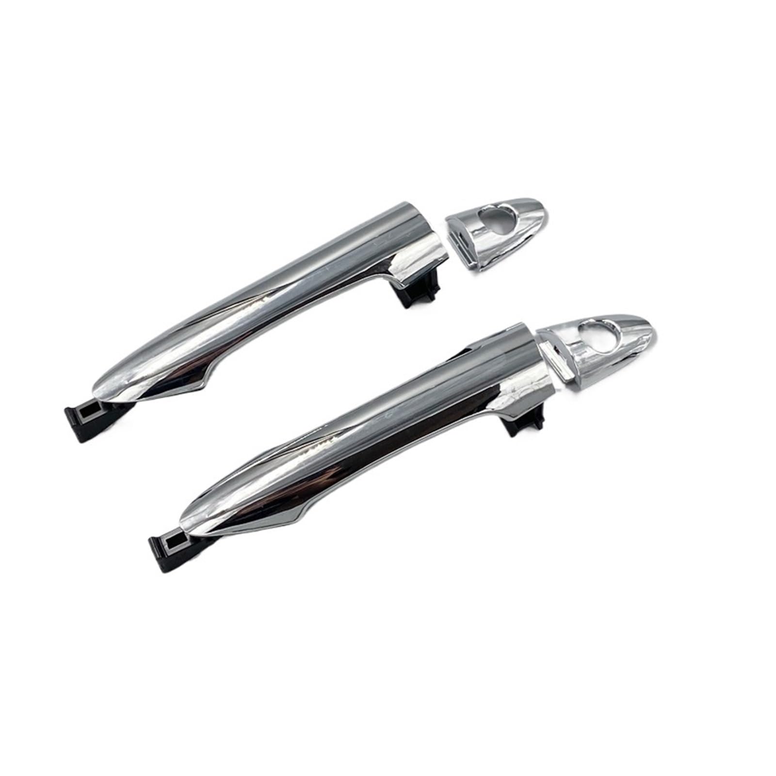 Außentürgriff Für Kia Für Picanto 2011-2016 Chrom Vordertür Oder Hintertür Äußere Griff(Front 1 Pair) von YBCVEPQ