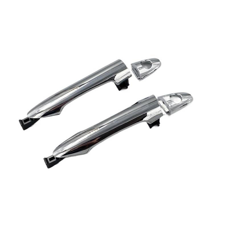 Außentürgriff Für Kia Für Picanto 2011-2016 Chrom Vordertür Oder Hintertür Äußere Griff(Front 1 Pair) von YBCVEPQ