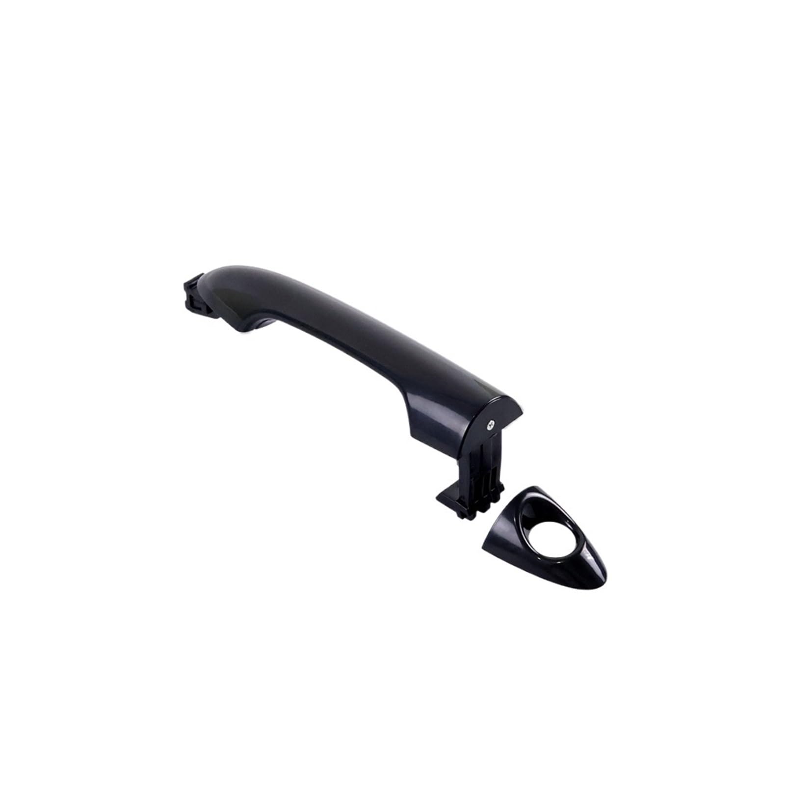 Außentürgriff Für Kia Für Picanto 2018-2022 Schwarz Front Tür Hinten Tür Äußere Griff(Left Have Hole) von YBCVEPQ