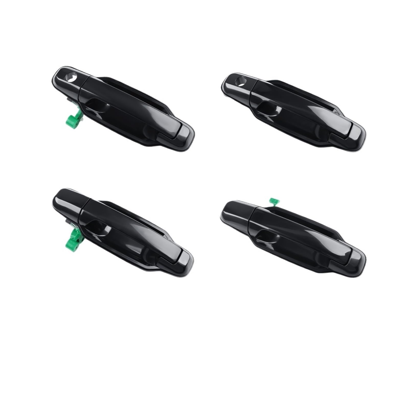 Außentürgriff Für Kia Für Sorento 2003-2009 826503E021 Außentürgriff Außen Vorne Links Rechts Schwarze Türgriffe(4pcs) von YBCVEPQ