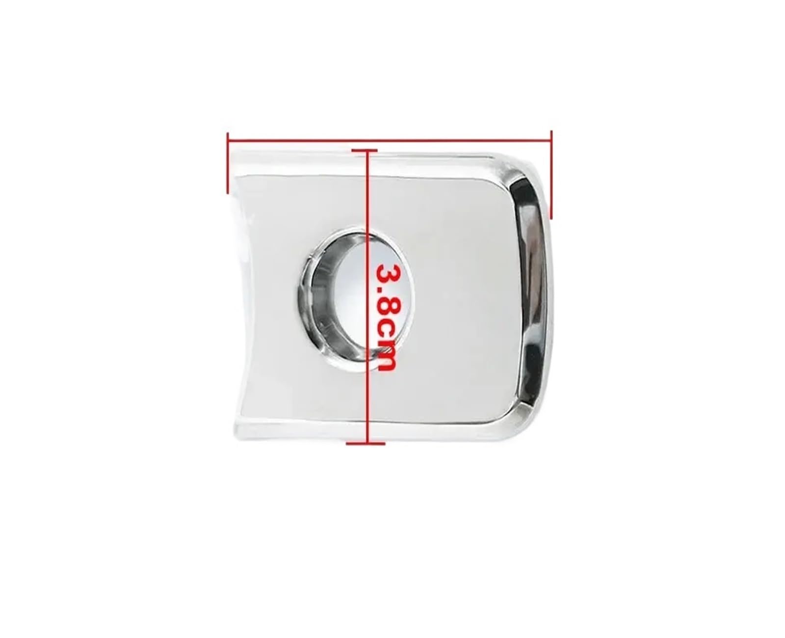 Außentürgriff Für Nissan Für X-Trail 2008-2013 Auto-Außentürgriff Mit Induktivität Intelligent Sensing Außengriff-Schlossabdeckung(1pcs Key Hole Cover) von YBCVEPQ