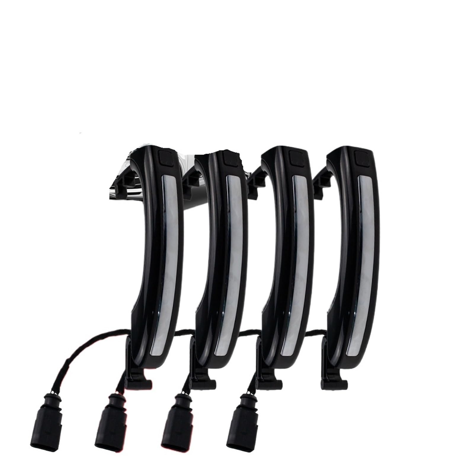 Außentürgriff Für Q7 2007-2015 4L0837205A 4L0837205B 4Pcs Smart Sensor Außentür Griff(4Pcs New Black Paint) von YBCVEPQ