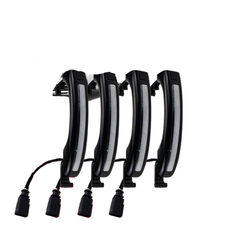 Außentürgriff Für Q7 2007-2015 4L0837205A 4L0837205B 4Pcs Smart Sensor Außentür Griff(4Pcs New Black Paint) von YBCVEPQ