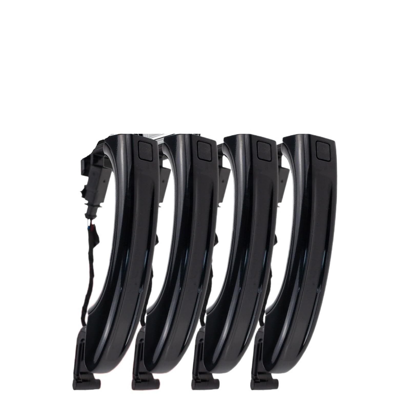 Außentürgriff Für Q7 2007-2015 4L0837205A 4L0837205B 4Pcs Smart Sensor Außentür Griff(4Pcs Old Black Paint) von YBCVEPQ