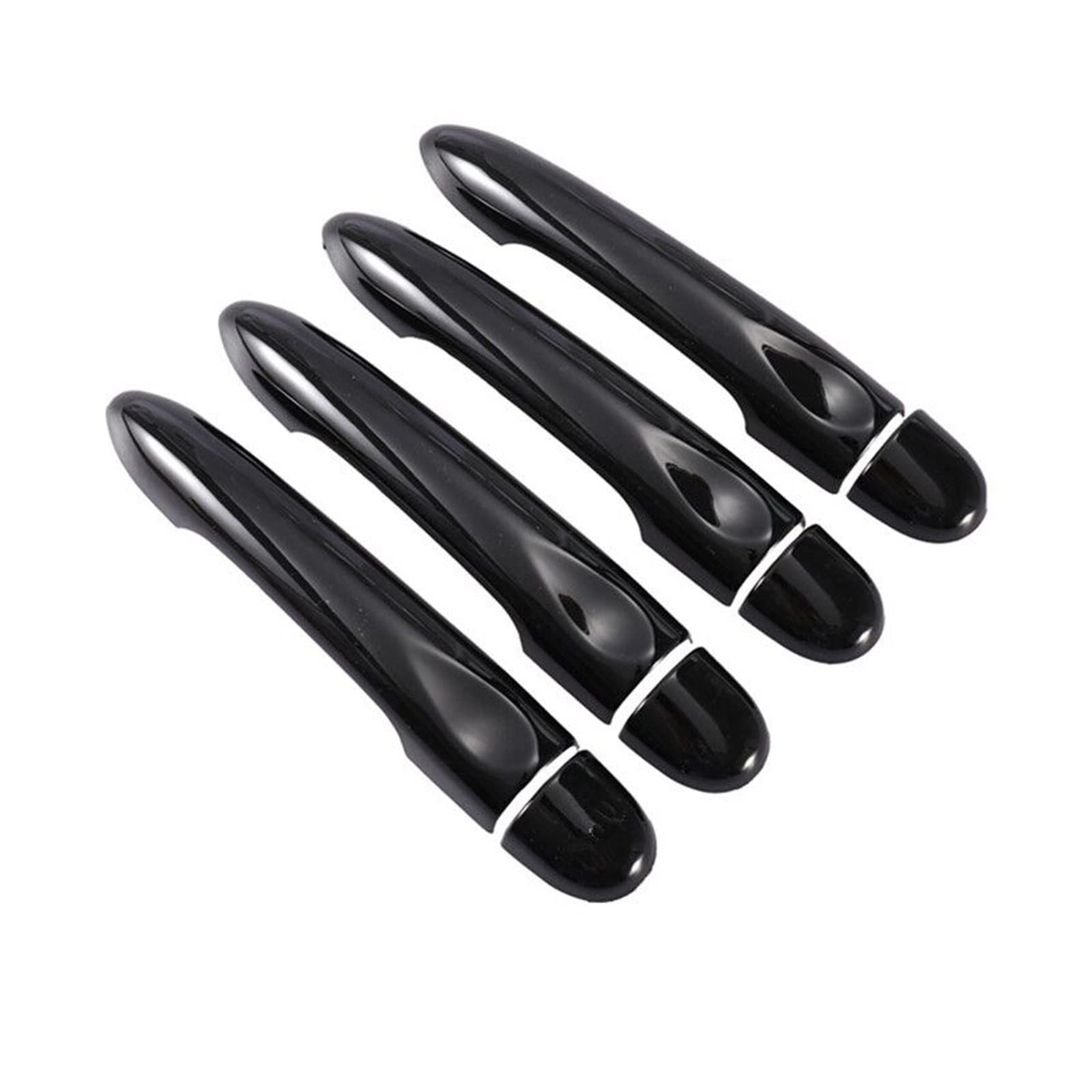 Außentürgriff Für Scenic III Für Grand Für Scenic Für XMOD 2010-2016 Glänzend Schwarz Autotürgriffabdeckung Trim Styling Zubehör(4Dr no Key no Button) von YBCVEPQ