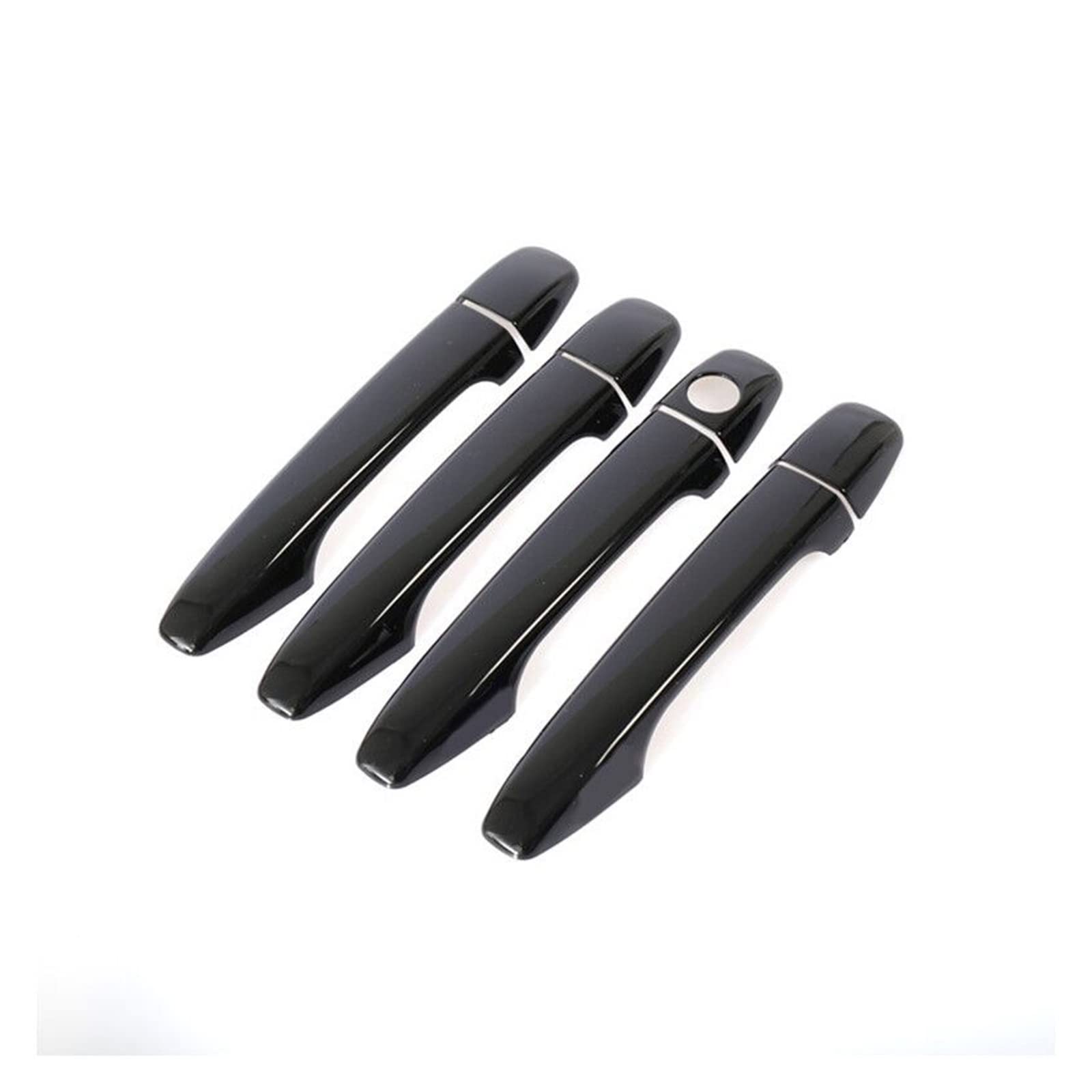 Außentürgriff Für Sienna Für XL30 30 2010-2019 Glänzend Schwarz Auto Türgriff Abdeckung Styling Zubehör(No keyless Entry) von YBCVEPQ