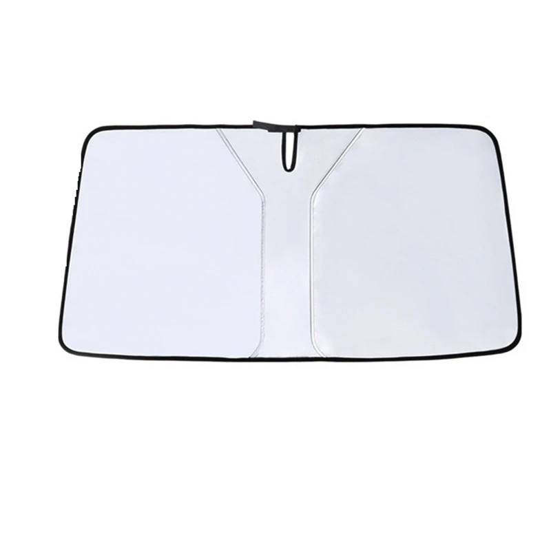 Auto-Frontfenster-Sonnenschutz, Sonnenschutz, Windschutzscheibe, Visier, Windschutzscheibe, Zusammenklappbar, Auto-Vorhang, Styling-Zubehör(Large Size) von YBCVEPQ