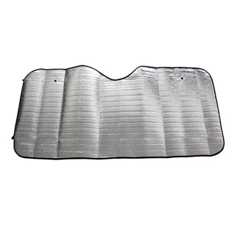 Auto-Sonnenschutz-Vorhang, Auto-verdickter Sonnenschutz Aus Baumwolle, 130 X 60/51 X 23 cm, Frontscheibe, Frontscheibe, Auto-Visier von YBCVEPQ