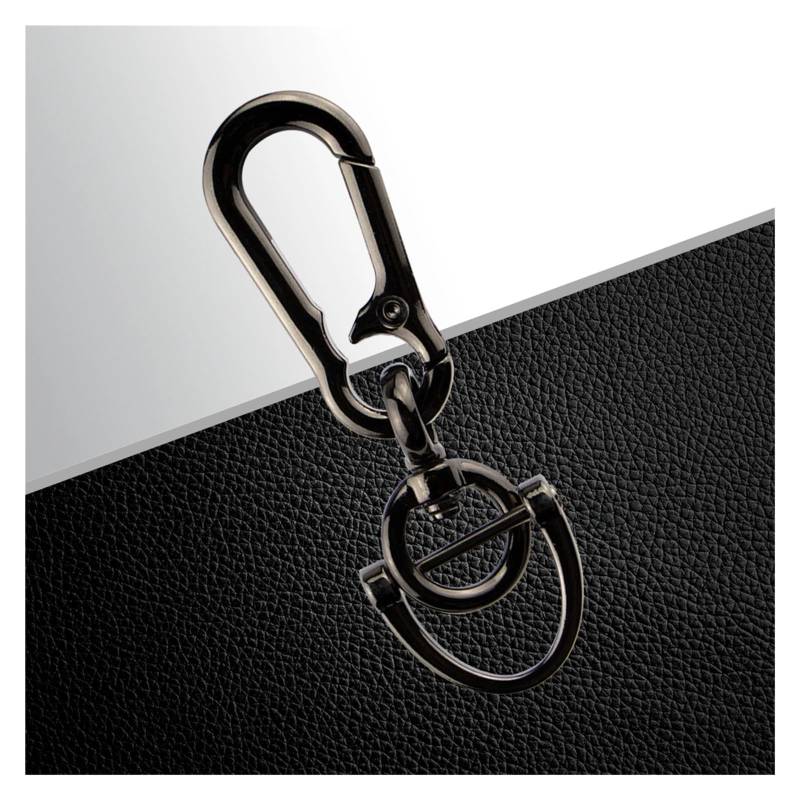 Autoschlüssel Gehäuse Für A1 A3 A4 A5 A6 C5 C6 Q7 TPU Auto Klappschlüssel Fall Abdeckung Tasche Shell Halter Schlüsselbund Schlüssel Schutz Zubehör(Gunblack Keychain) von YBCVEPQ