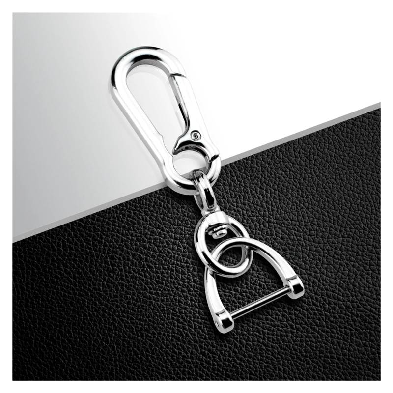 Autoschlüssel Gehäuse Für A1 A3 A4 A5 A6 C5 C6 Q7 TPU Auto Klappschlüssel Fall Abdeckung Tasche Shell Halter Schlüsselbund Schlüssel Schutz Zubehör(Silver Keychain) von YBCVEPQ