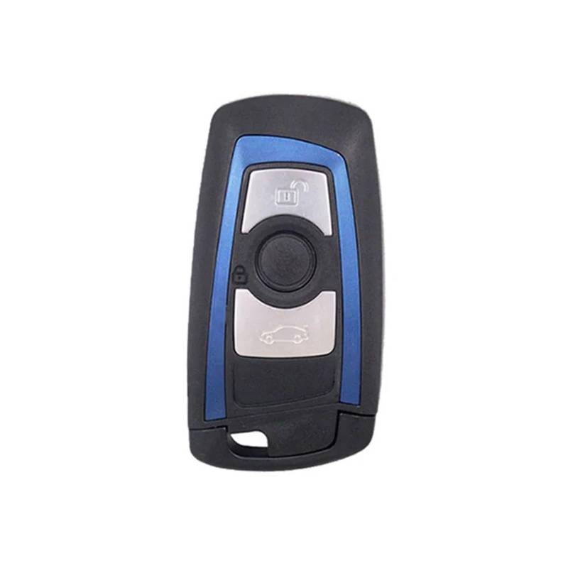 Autoschlüssel Gehäuse Für CAS4 F-System Für 5er 7er E90 E92 E93 Für X5 F10 F20 F30 F40 2009-2016 Fernbedienung für Smart Car Key Shell Case(Color4) von YBCVEPQ