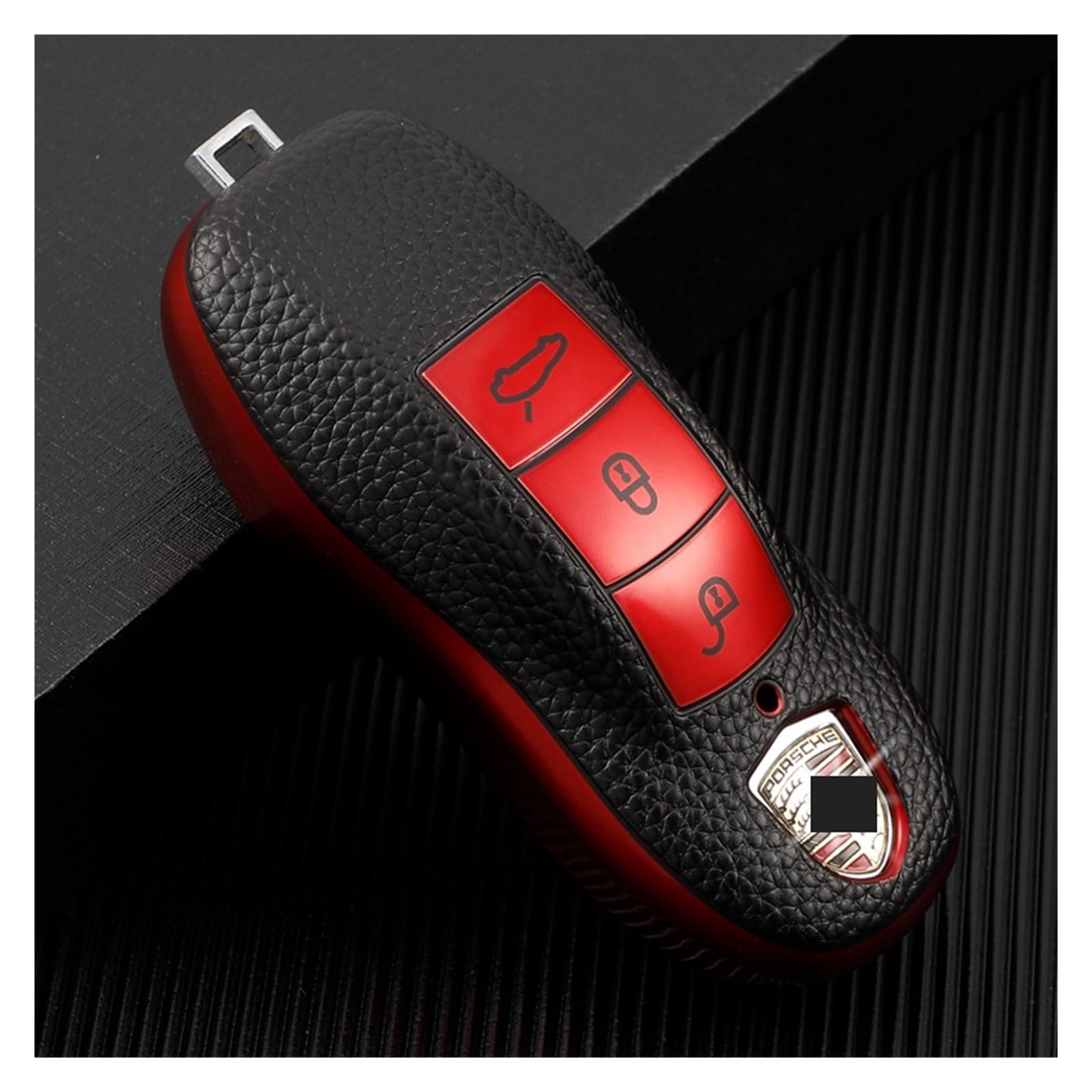 Autoschlüssel Gehäuse Für Cayenne 911 996 Macan Panamera Boxster 986 987 981 TPU Auto Smart Key Case Cover Shell Schlüsselanhänger(XL125V Clear LG) von YBCVEPQ