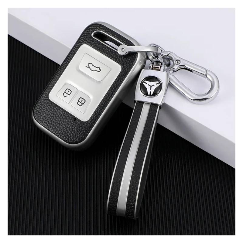 Autoschlüssel Gehäuse Für Chery Arrizo Tiggo 3 5X 4 8 Glx 7 Absatz 5X TPU Auto Smart Key Fall Abdeckung Tasche Shell Halter Schlüsselbund Schutz(Number Keychain) von YBCVEPQ