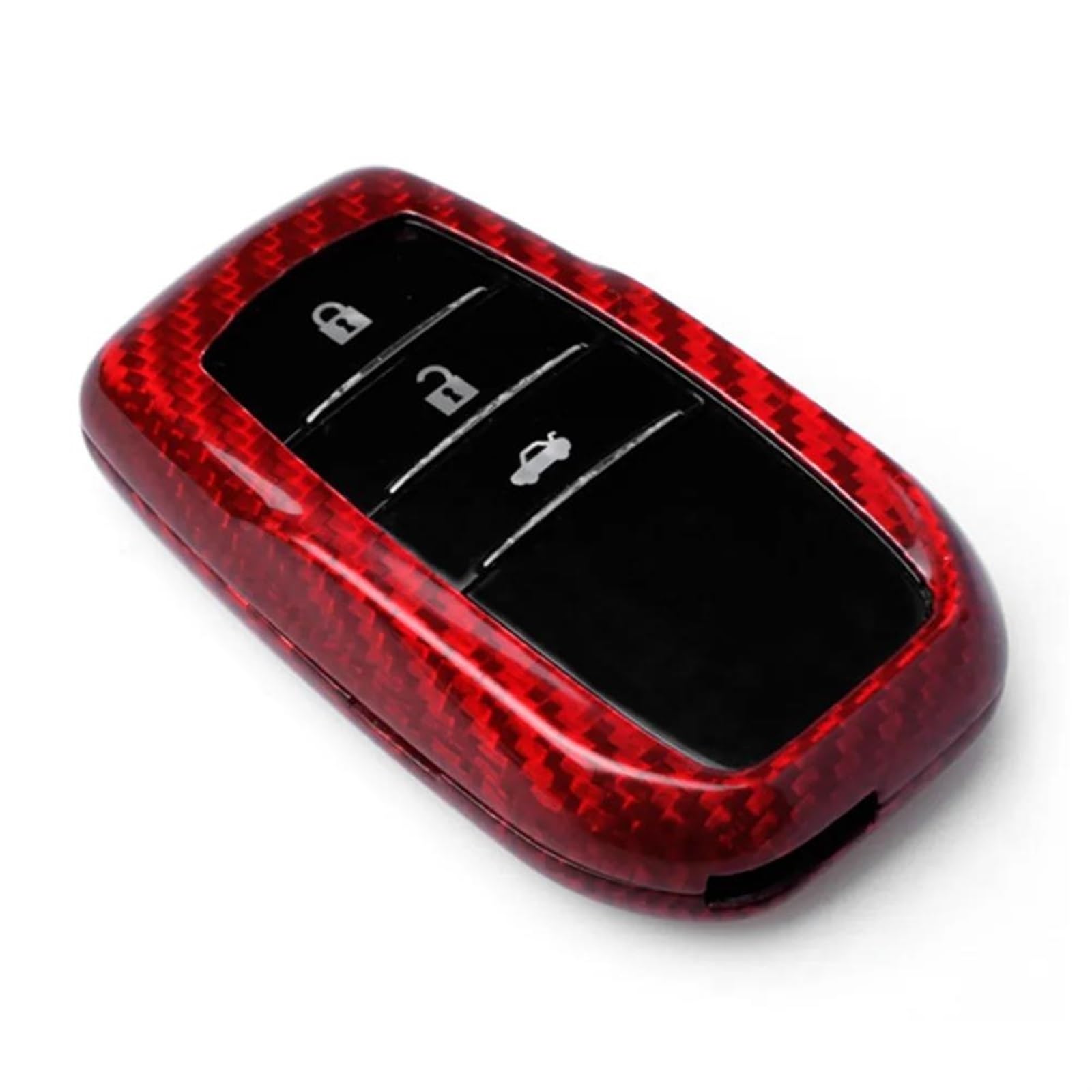 Autoschlüssel Gehäuse Für Corolla Für Camry Für Crown Auto Remote Key Shell Keyness Abdeckung Fall Gehäuse Red Carbon Autoschlüssel Gehäuse Für Corolla Für Camry Für Crown Auto Remote Key Shell Keyness Abdeckung Fall Gehäuse Red Carbon von YBCVEPQ