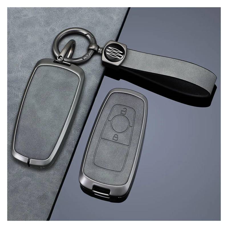 Autoschlüssel Gehäuse Für Ford Edge Fusion Mustang Explorer F150 F250 F350 Ecosport Auto Fernbedienung Schlüssel Fall Abdeckung Shell Fob Schutz Halter Keyless(Black) von YBCVEPQ