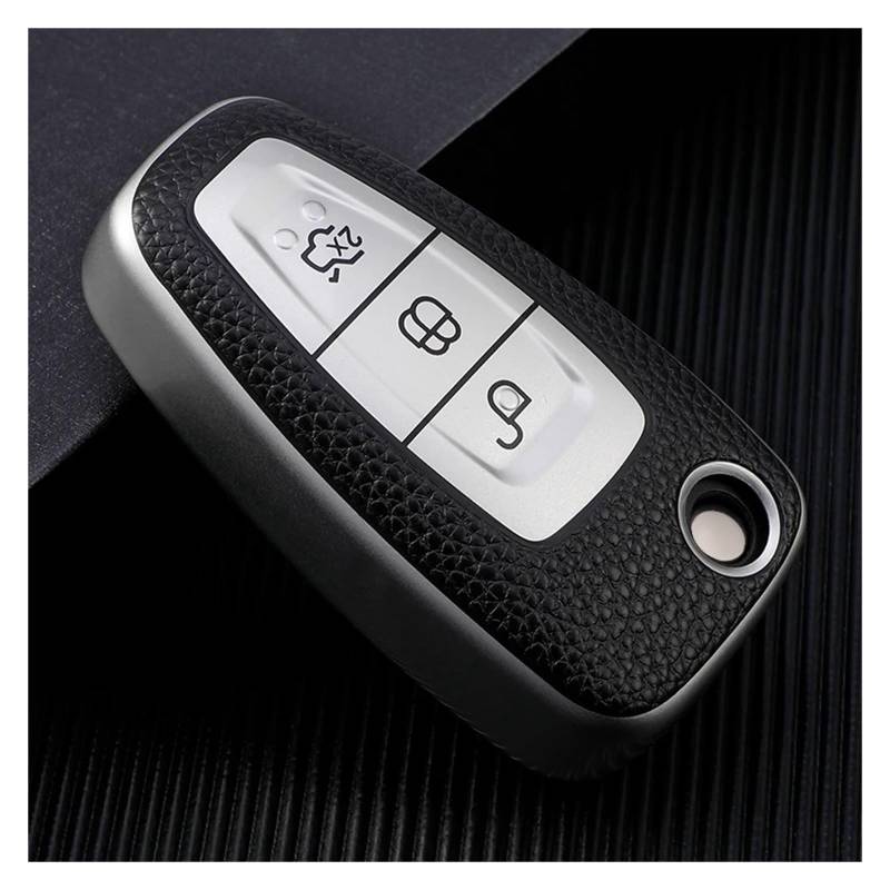Autoschlüssel Gehäuse Für Ford Focus 2 3 4 MK2 MK3 MK4 Mondeo Galaxy Fiesta Kuga Escape Ecosport TPU Auto Smart Key Volle Abdeckung Fall Fob Shell(XL125V Smoke LG) von YBCVEPQ
