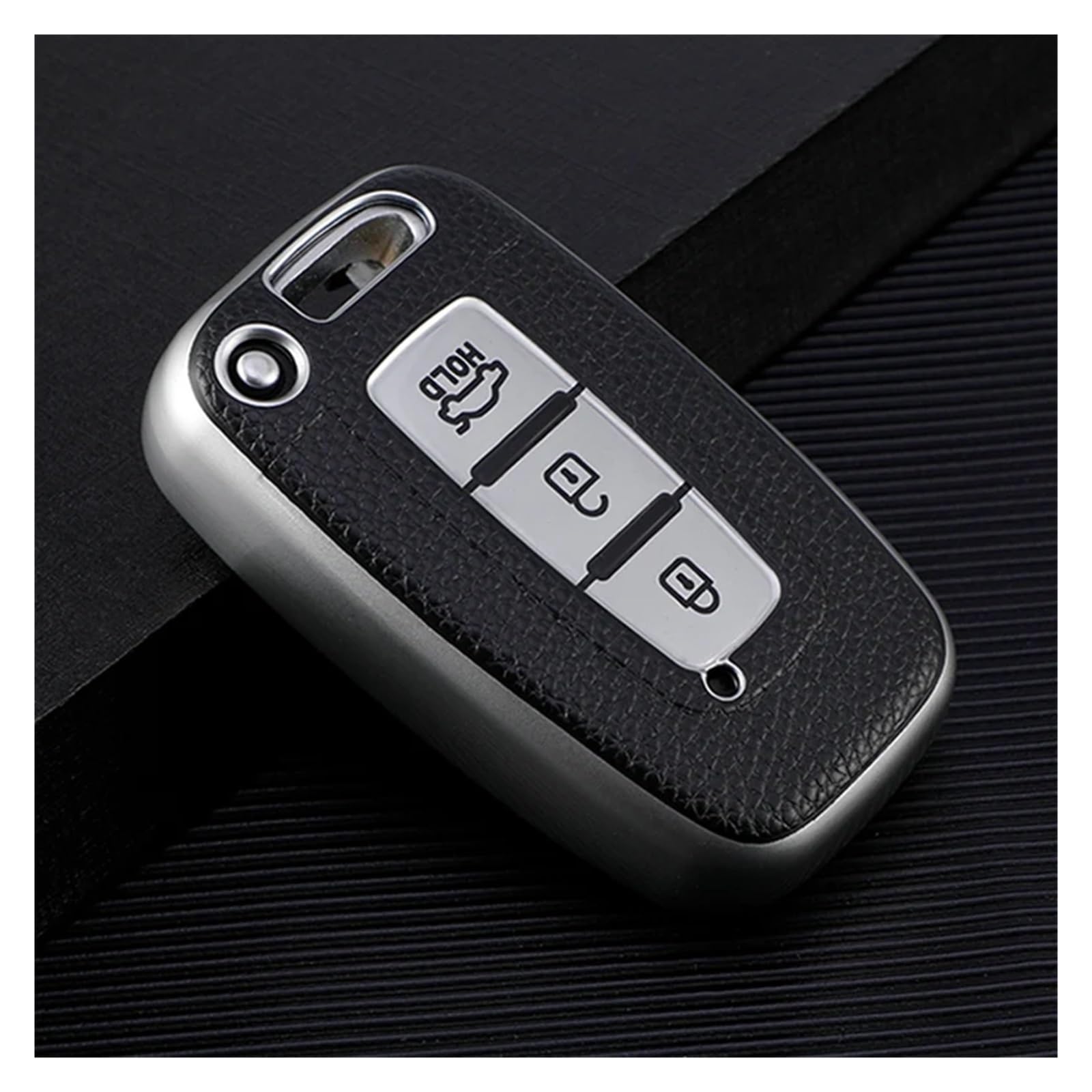 Autoschlüssel Gehäuse Für Hyundai Accent Solaris HB20 I30 Veloster SR Ix35 Für KIA Rio Sportage K2 K3 TPU Auto Smart Key Abdeckung Fall Tasche Shell Halter(XL125V Smoke LG) von YBCVEPQ