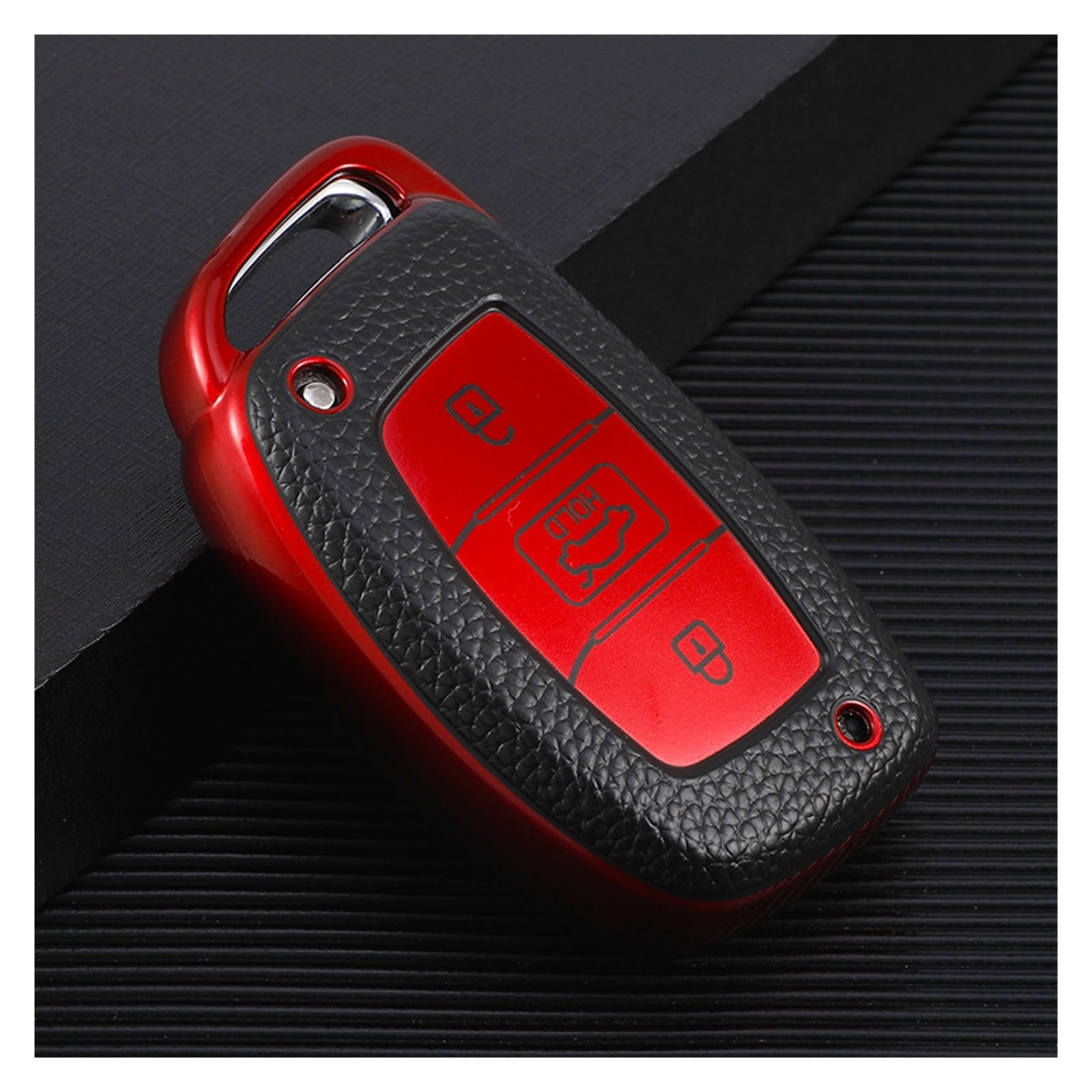 Autoschlüssel Gehäuse Für Hyundai Avante I10 I20 I30 HB20 IX25 IX35 IX45 Tucson Fob Shell Halter Keychain Zubehör TPU Auto Fernbedienung Schlüssel Abdeckung Fall(Type2 red case) von YBCVEPQ